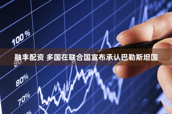 融丰配资 多国在联合国宣布承认巴勒斯坦国